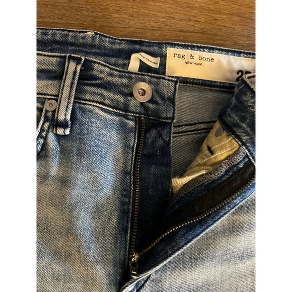 NWT Rag & Bone Nina High Rise Skinny Venice Women's Jeans SZ 25 - Picture 6 of 7